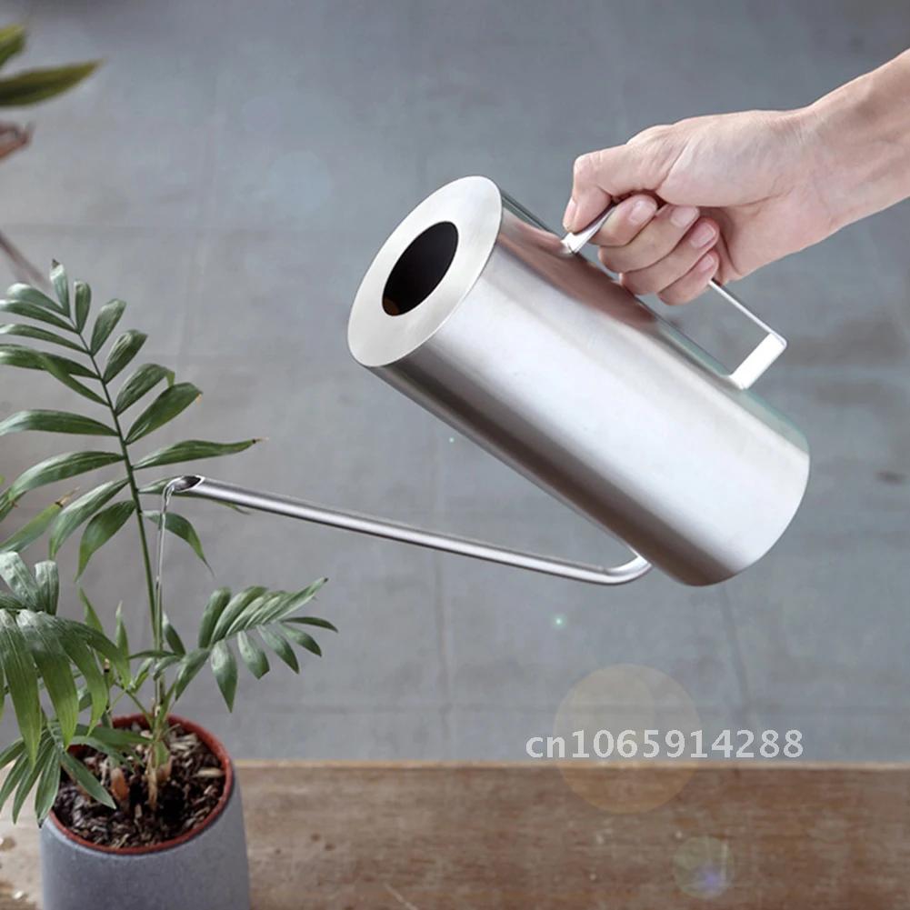 Watering Can Long Spout - Stainless Steel Watering Can Bonsai Garden