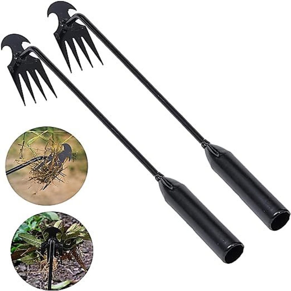Gardening Tools Hand - 4 Teeths - Multifunctional Hand Weeder