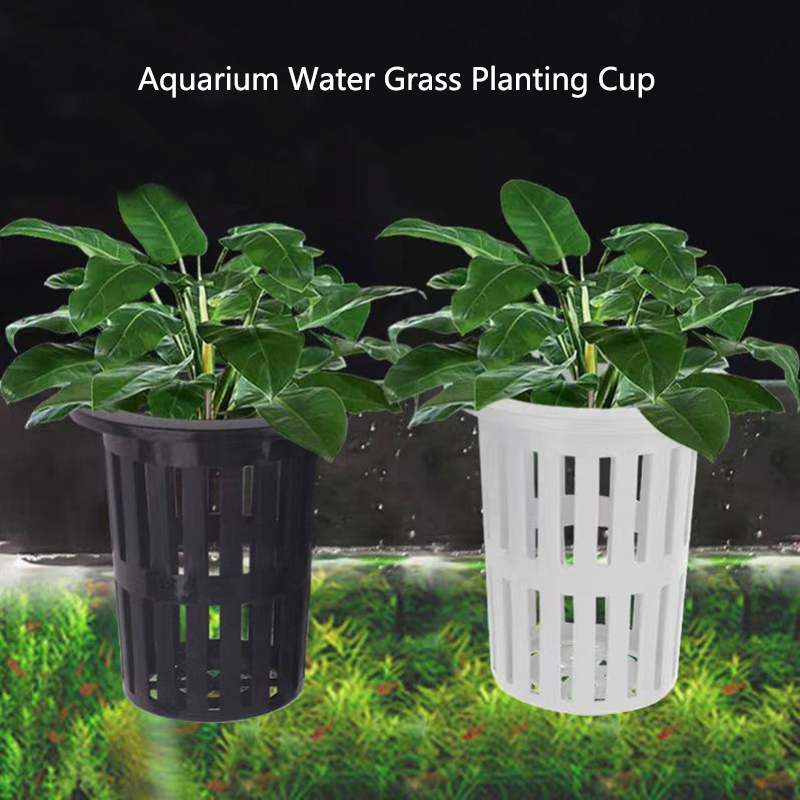 Hanging Planter Basket - 1/3Pcs Aquarium Plant Basket Wall-Mounted Hydroponic