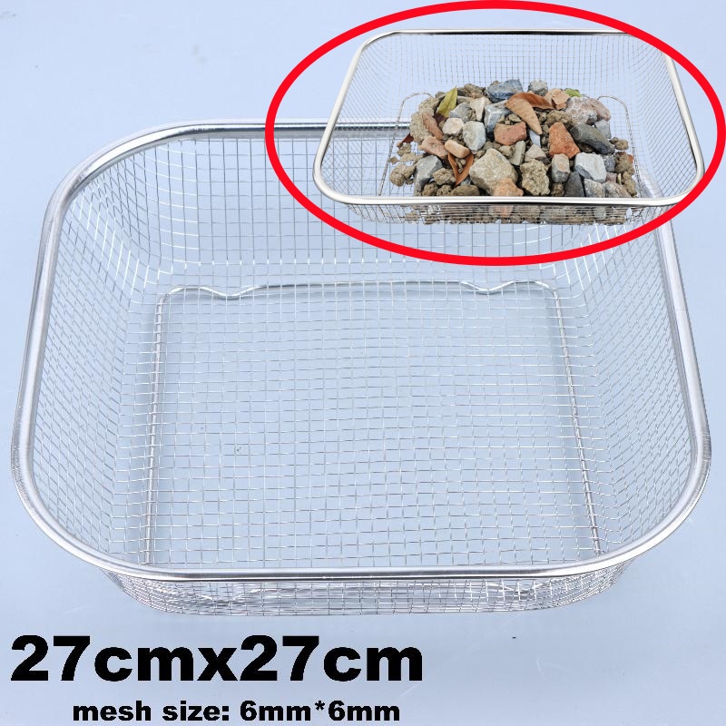 Gardening Tools Hand - [S]1Pcs Mesh Gardening Sieve Stainless Steel