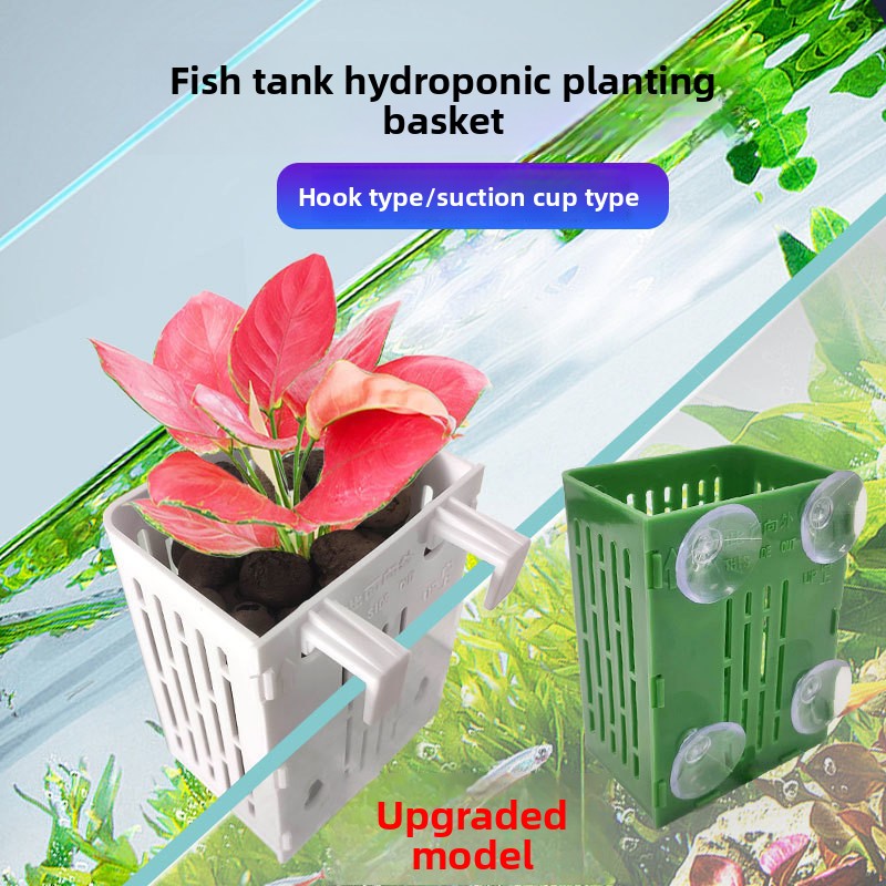 Hanging Planter Basket - 1PC Wall Mounted Hydroponics Planting Basket