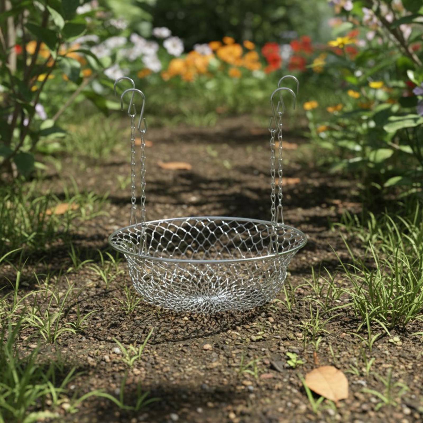 Hanging Planter Basket - Adjustable Planter Liner Long-Lasting Drainage Basket