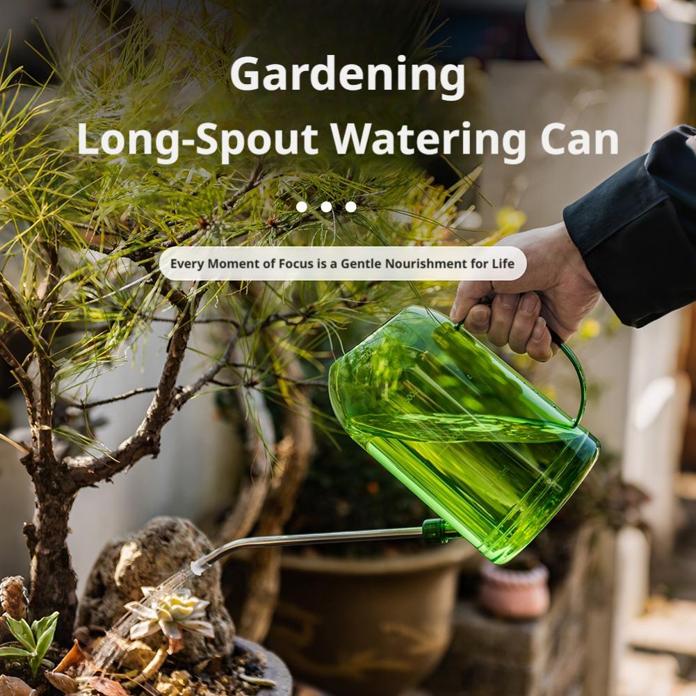 1pc Long Spout Watering Can Tr - Watering Can Long Spout 评论和价格