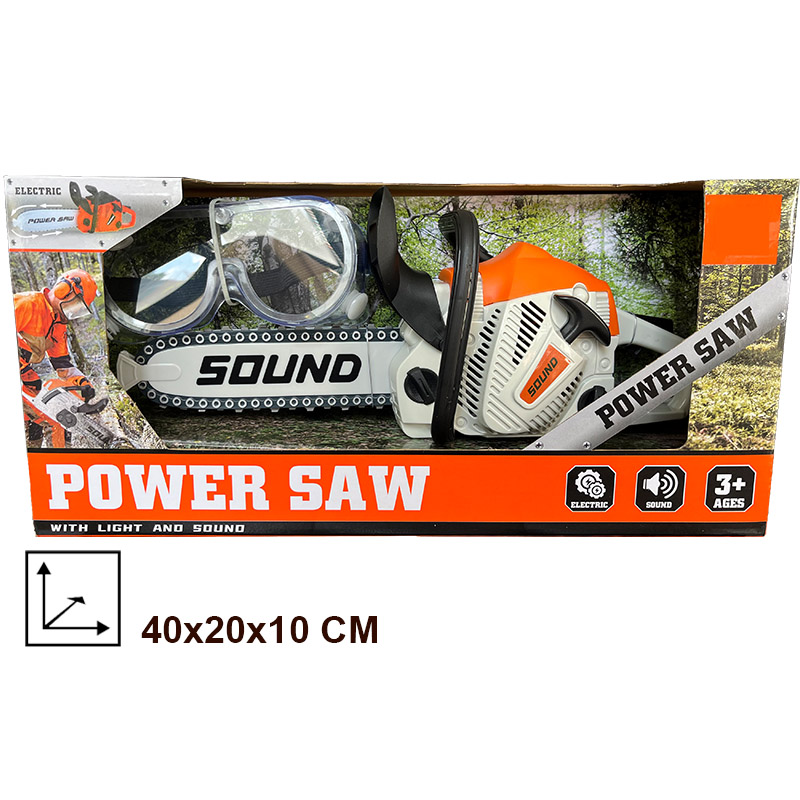 Toy Chainsaw with Goggles Chil - Gardening Tools For 10 Year Olds 评论和价格
