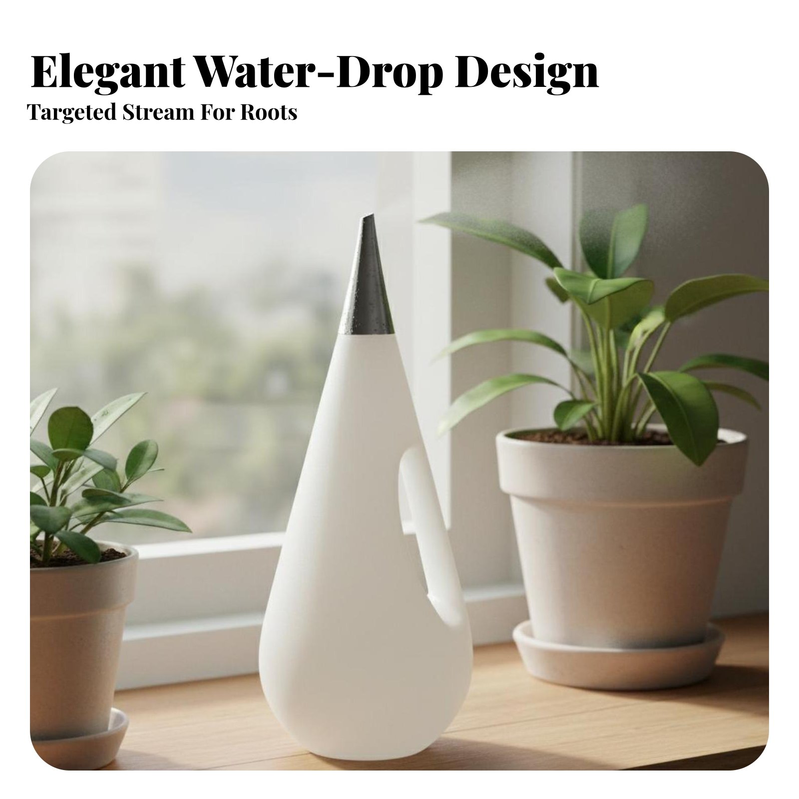 Teardrop Watering Can Large Ca - Watering Can Long Spout 评论和价格