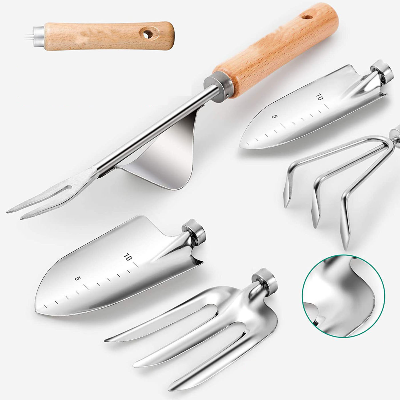 9-Piece Gardening Tool With He - Gardening Tools Gloves 评论和价格