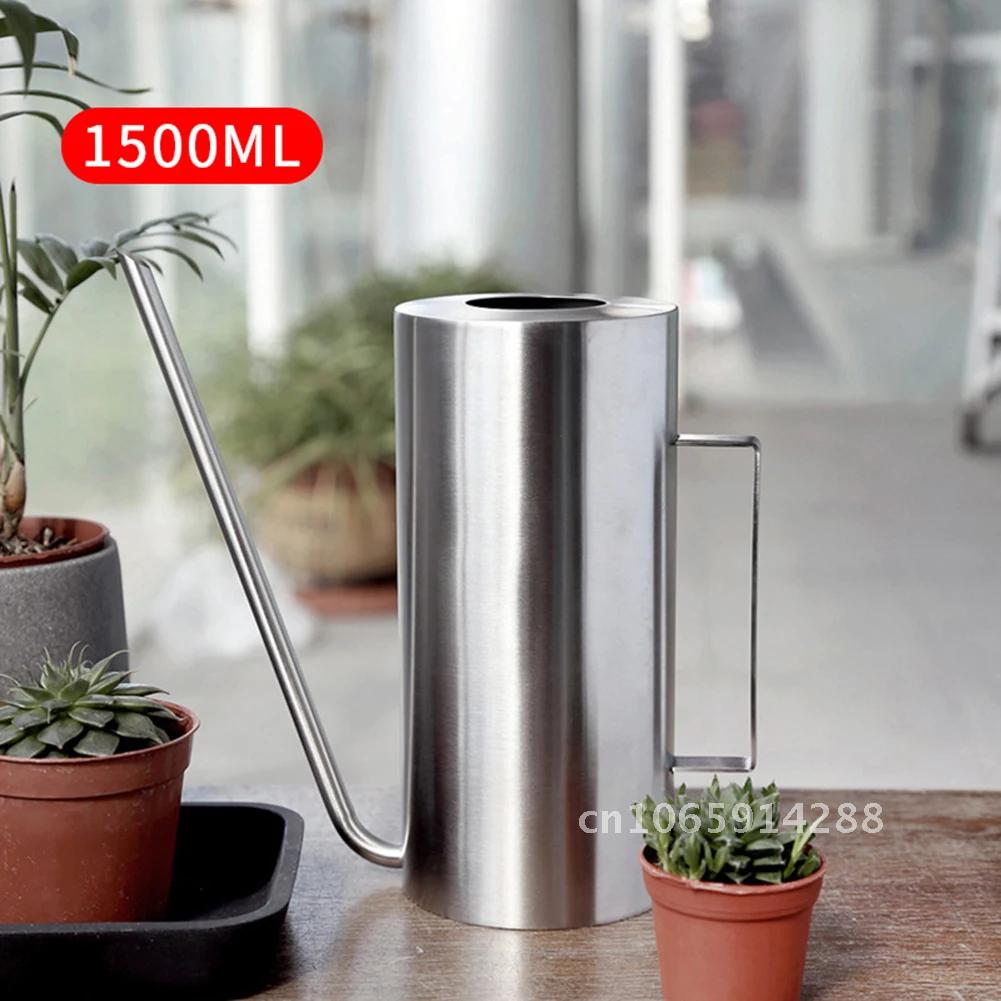 Stainless Steel Watering Can B - Watering Can Long Spout 评论和价格