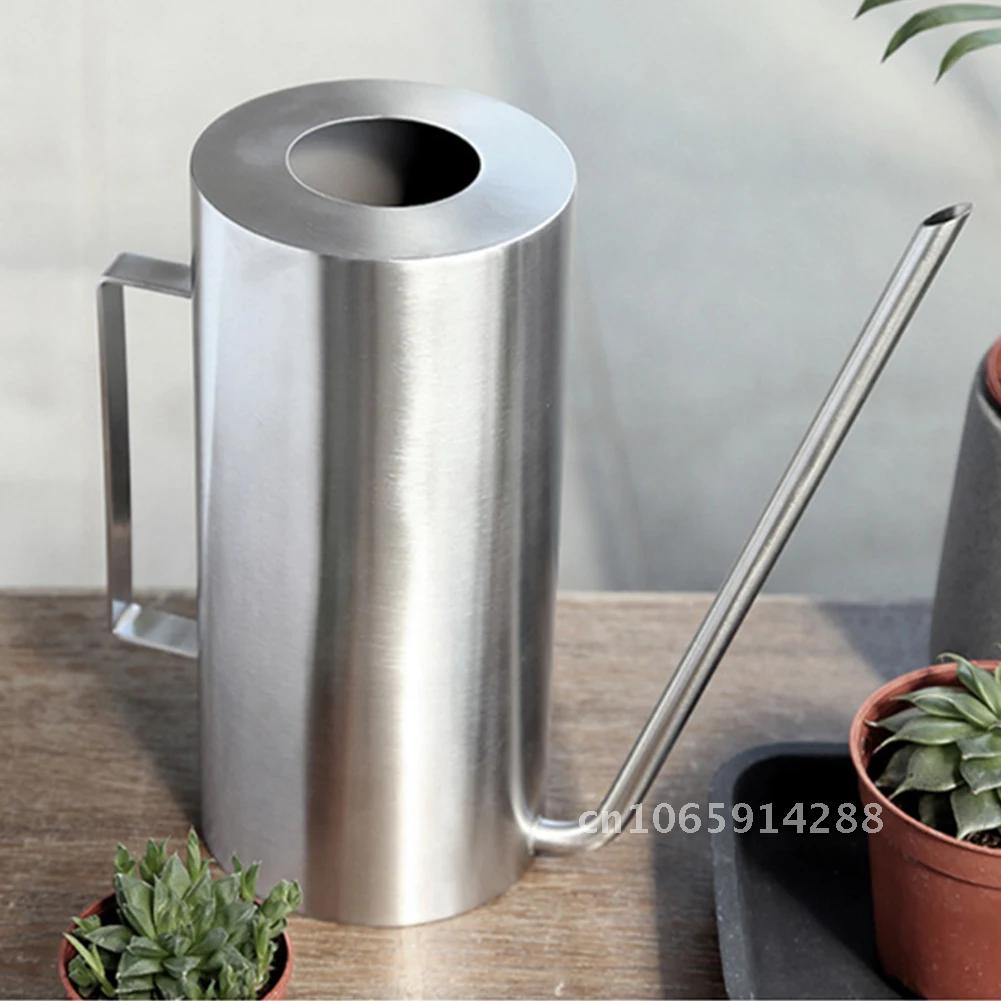 Stainless Steel Watering Can B - Watering Can Long Spout 评论和价格