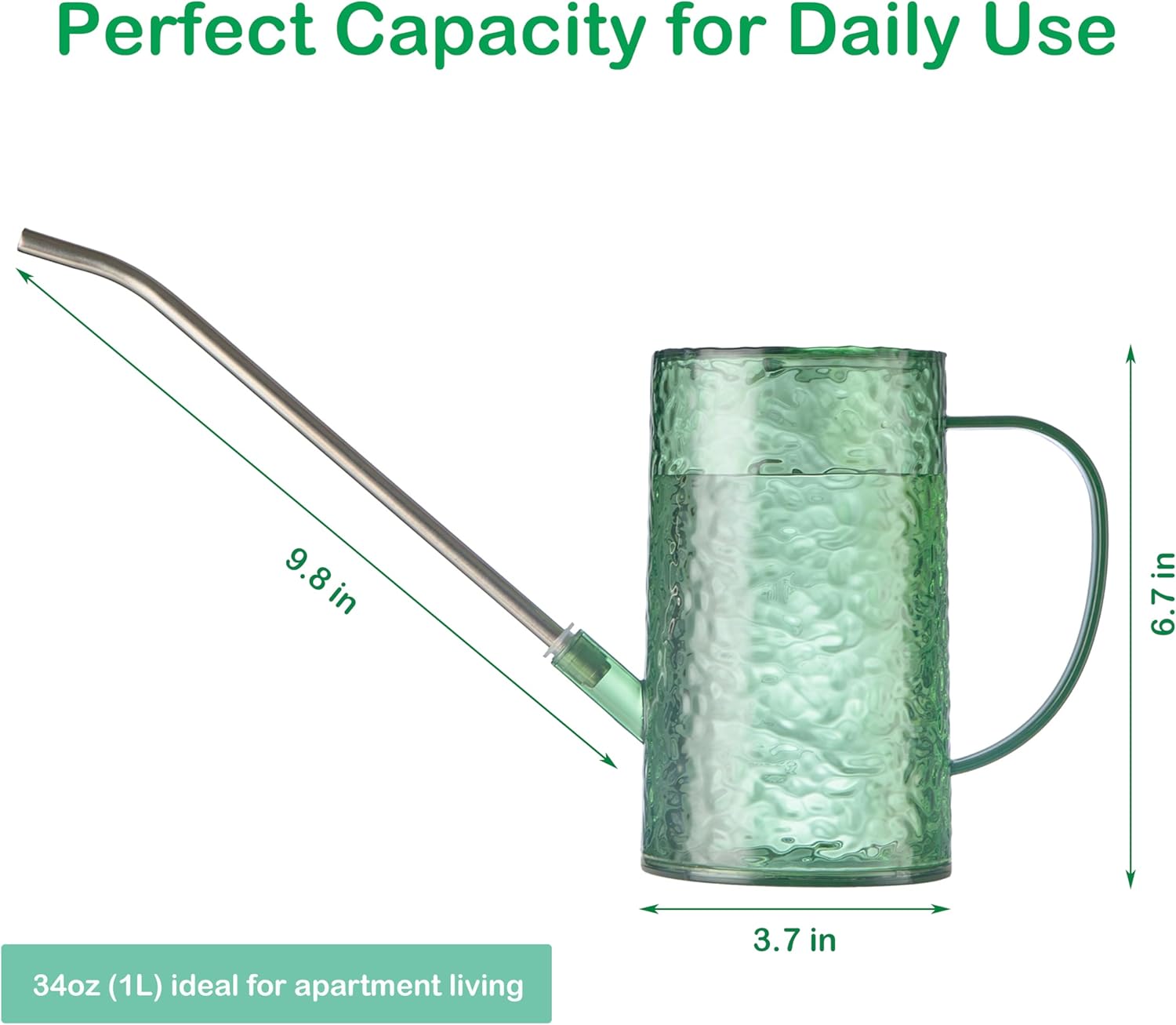 Small Watering Can for Indoor  - Watering Can Long Spout 评论和价格