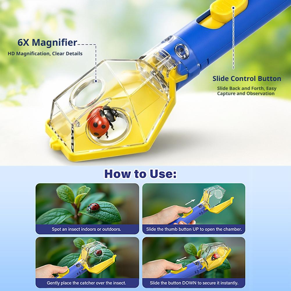 Handheld Insect Catcher Viewer - Gardening Tools For 10 Year Olds 评论和价格