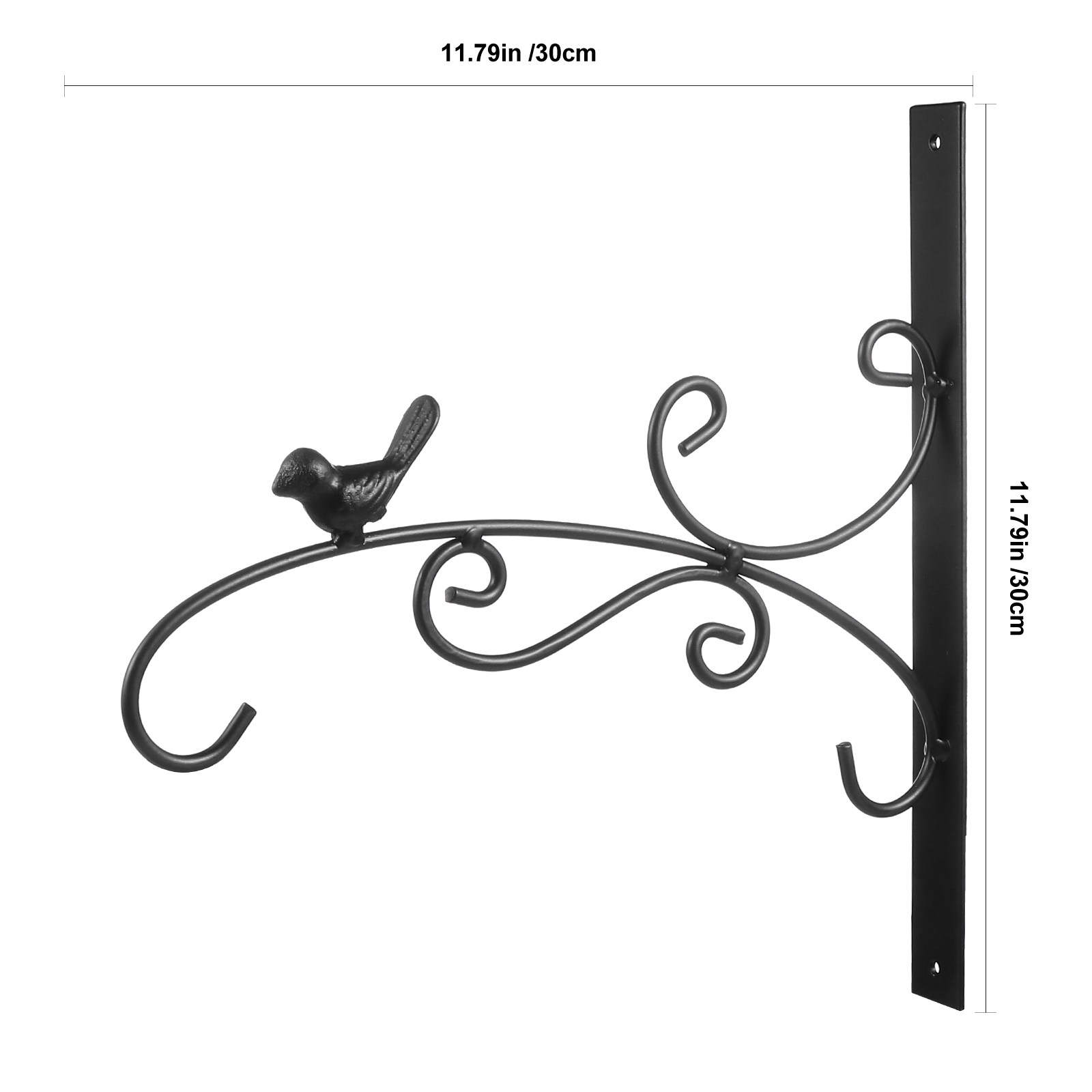 Rustic Iron Wall Hook for Hang - Hanging Planter Basket 评论和价格