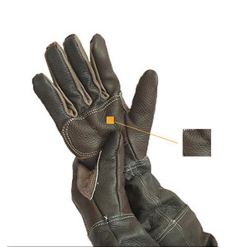 Pet Gloves Cowhide Leather Ant - Gardening Tools Gloves 评论和价格
