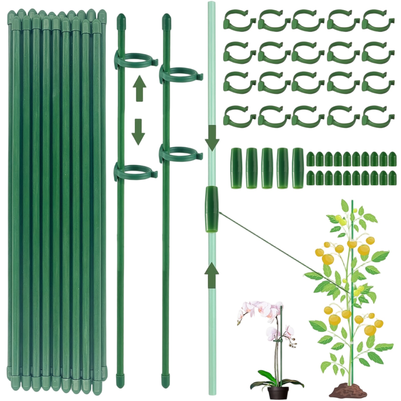 Plant Supports Rod Single Stem - Orchid Potting Mix 评论和价格