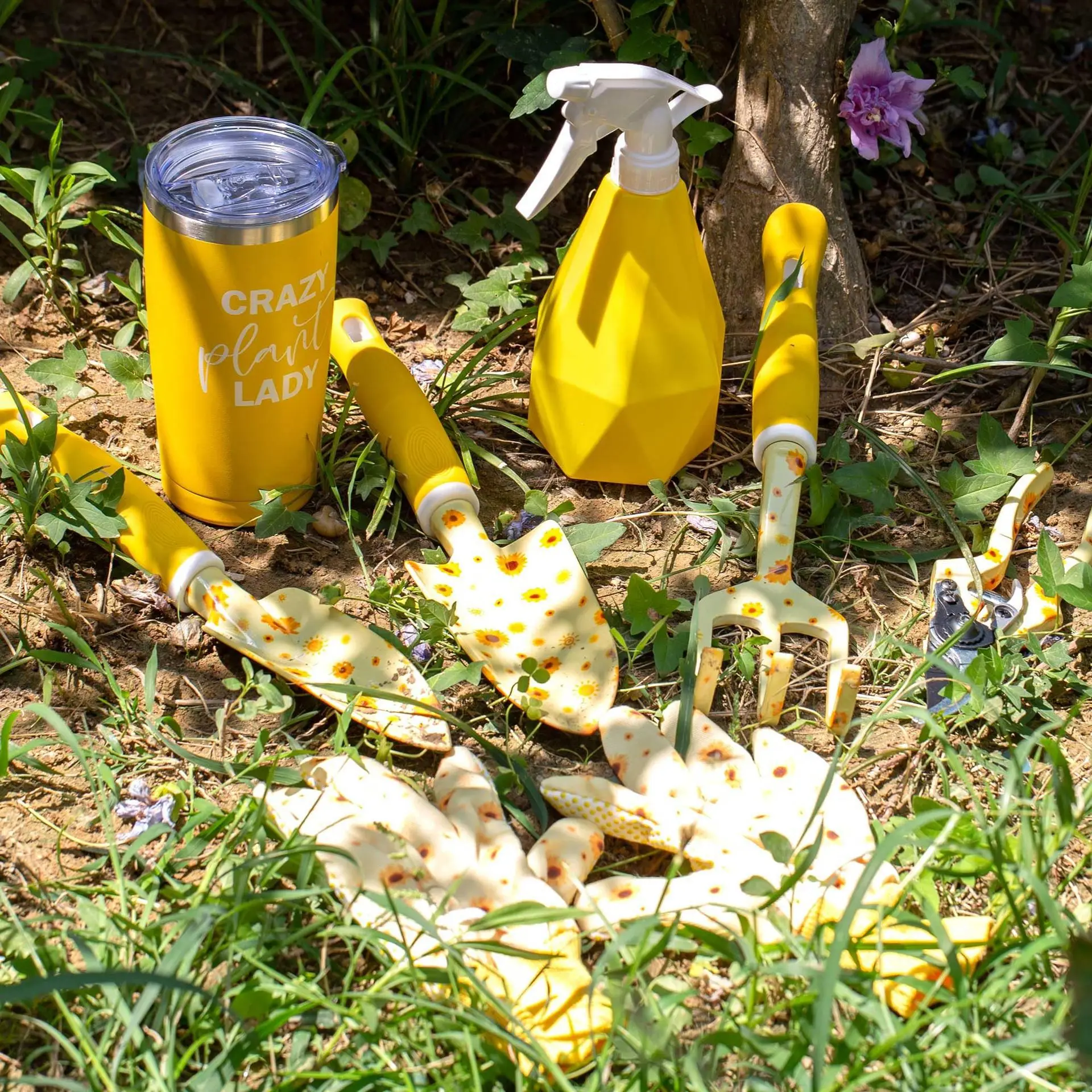 Durable Garden Tool Set Ladies - Gardening Tools Gloves 评论和价格