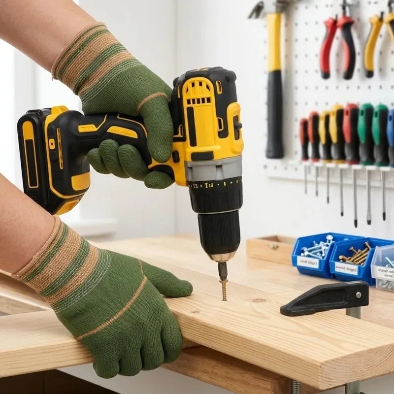 12-48Pairs Breathable Abrasion - Gardening Tools Gloves 评论和价格