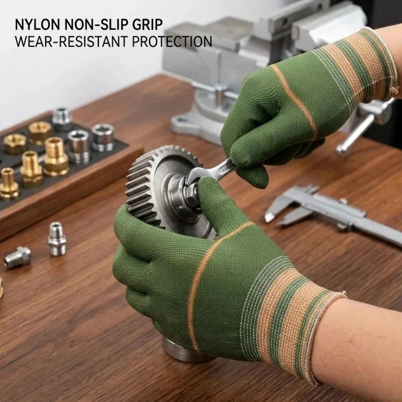 12-48Pairs Breathable Abrasion - Gardening Tools Gloves 评论和价格