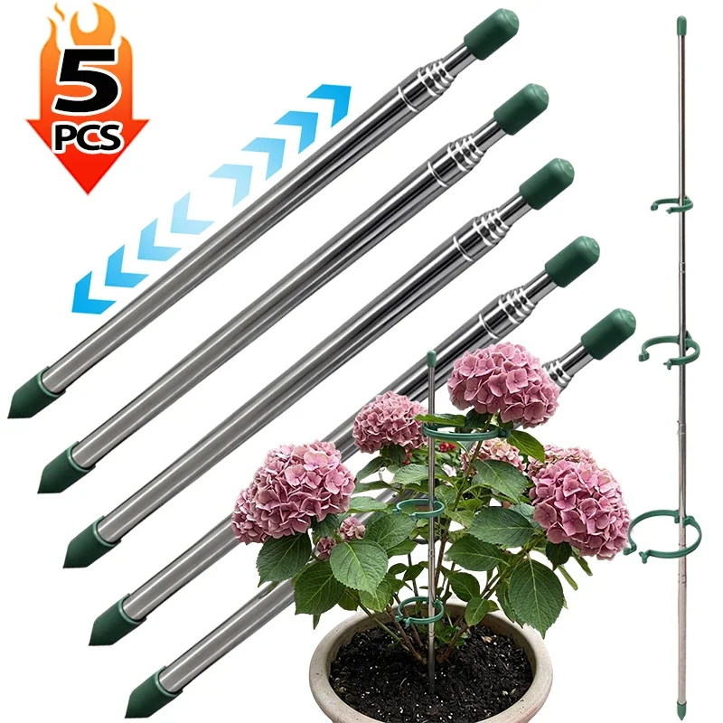5/1PCS Retractable Plant Suppo - Gardening Tools Range 评论和价格