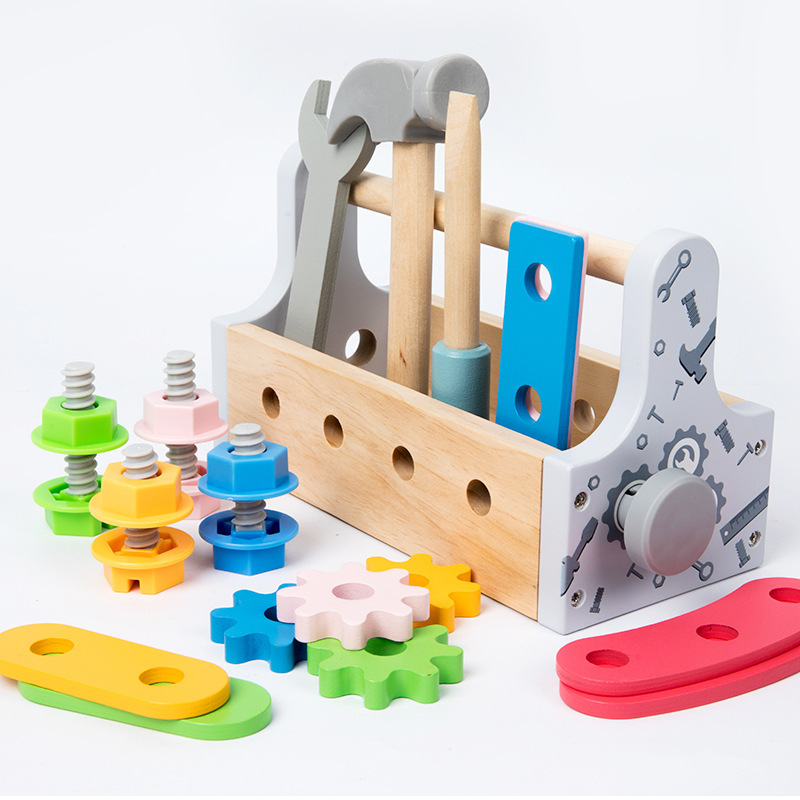 Children Toolbox Wooden Toys P - Gardening Tools For 10 Year Olds 评论和价格