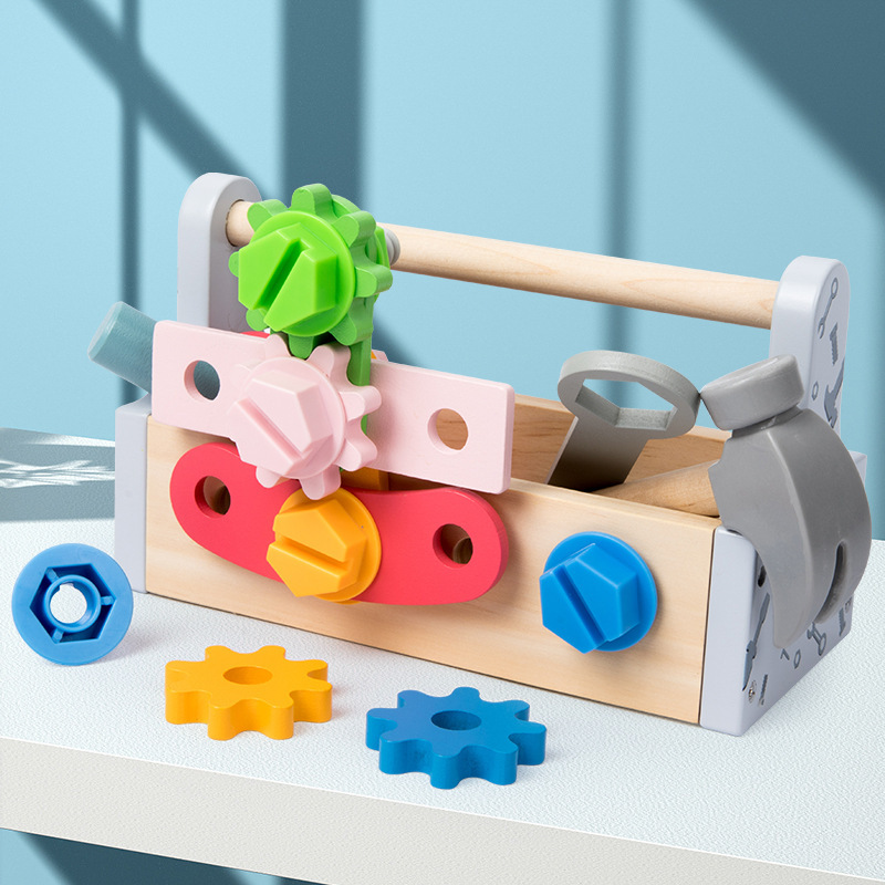 Children Toolbox Wooden Toys P - Gardening Tools For 10 Year Olds 评论和价格