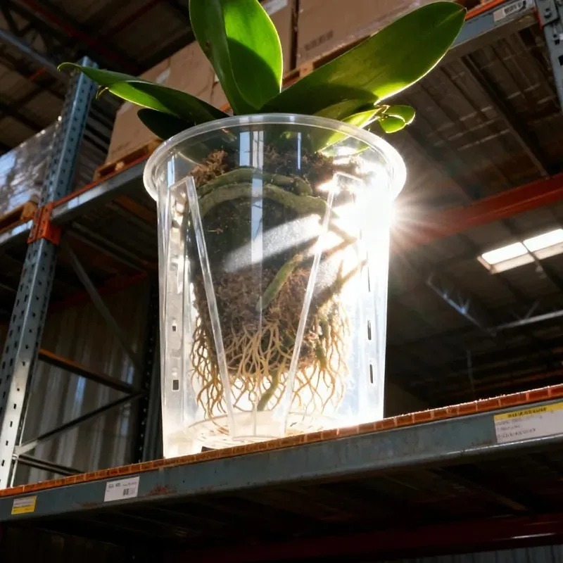 S/M/L/XL Clear Root Control Fl - Orchid Potting Mix 评论和价格