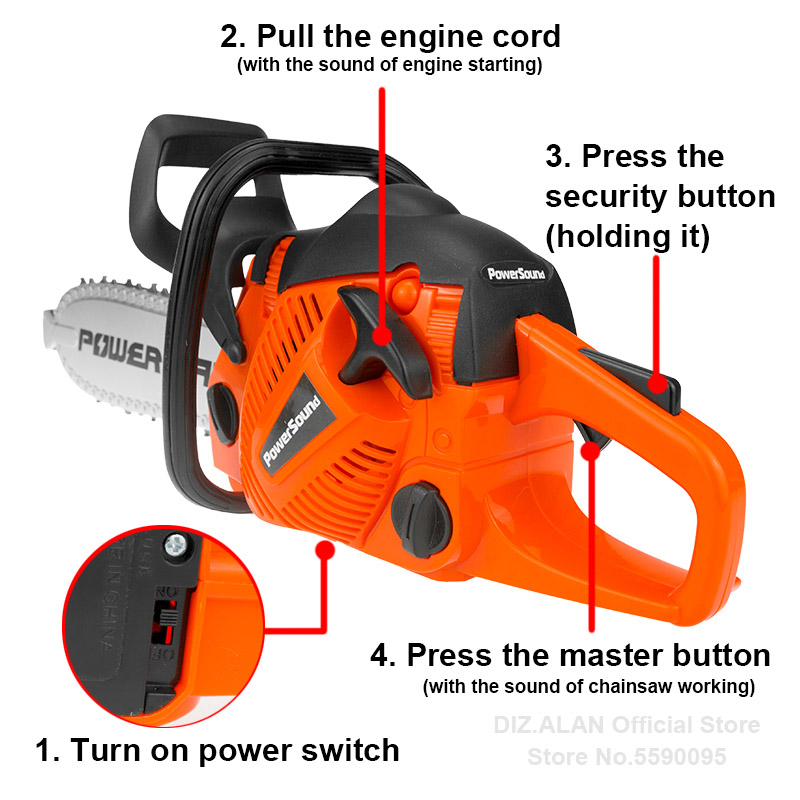 Electric Toy Chainsaw Kids Toy - Gardening Tools For 10 Year Olds 评论和价格
