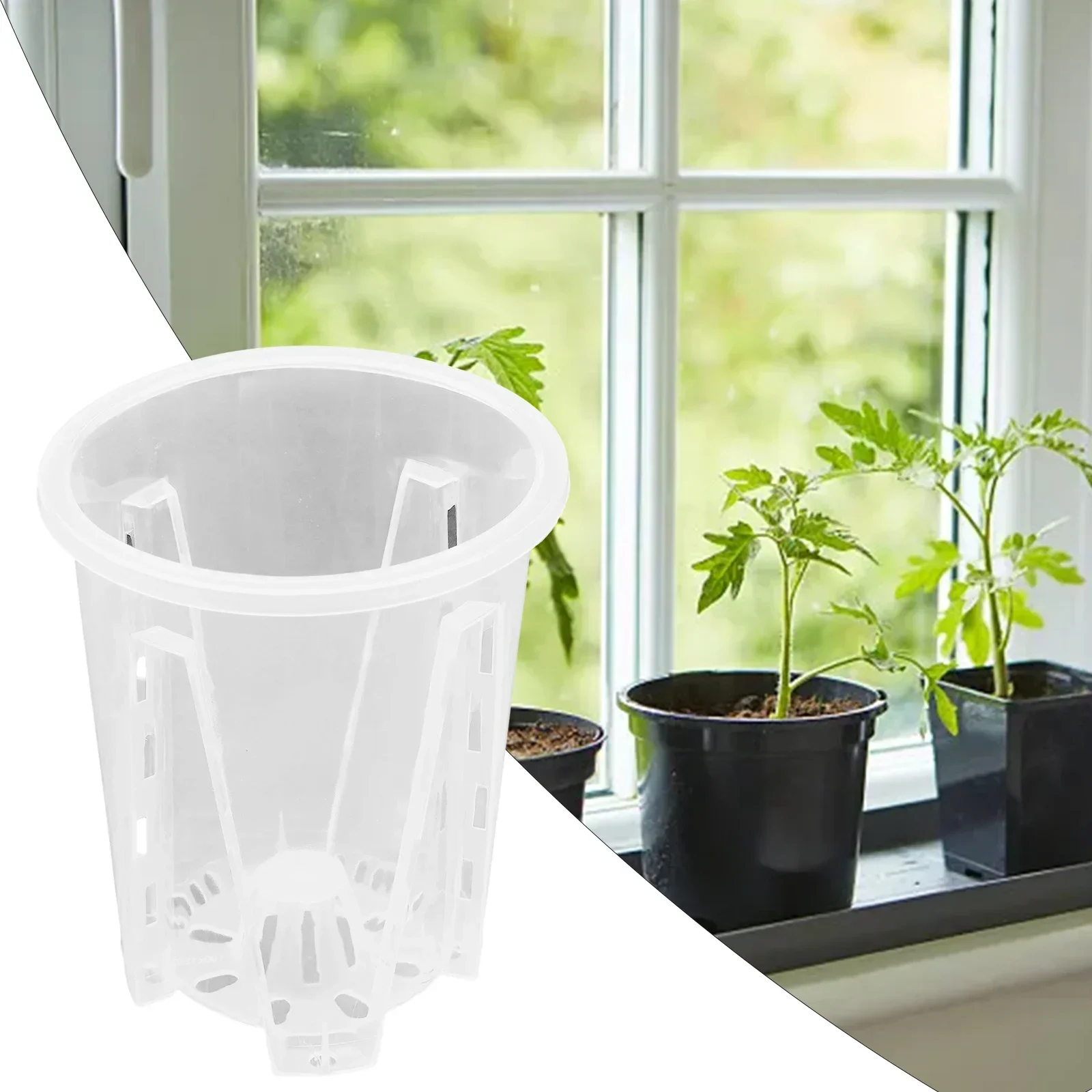 Plastic Orchid Pot With Bottom - Orchid Potting Mix 评论和价格