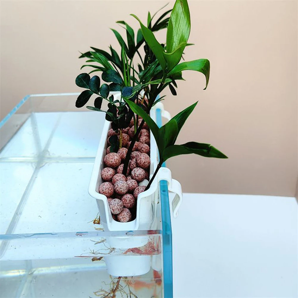 1 PC Aquarium Hydroponic Plant - Hanging Planter Basket 评论和价格
