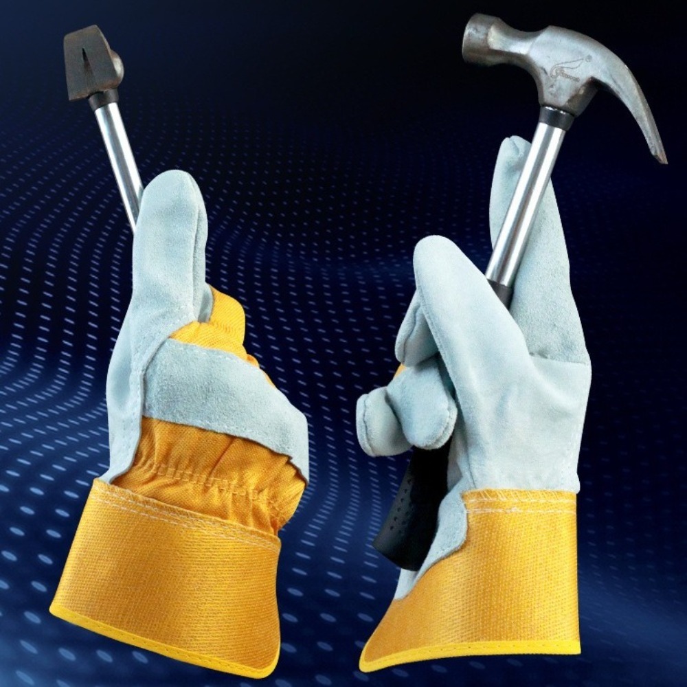 Cowhide Leather Gardening Glov - Gardening Tools Gloves 评论和价格