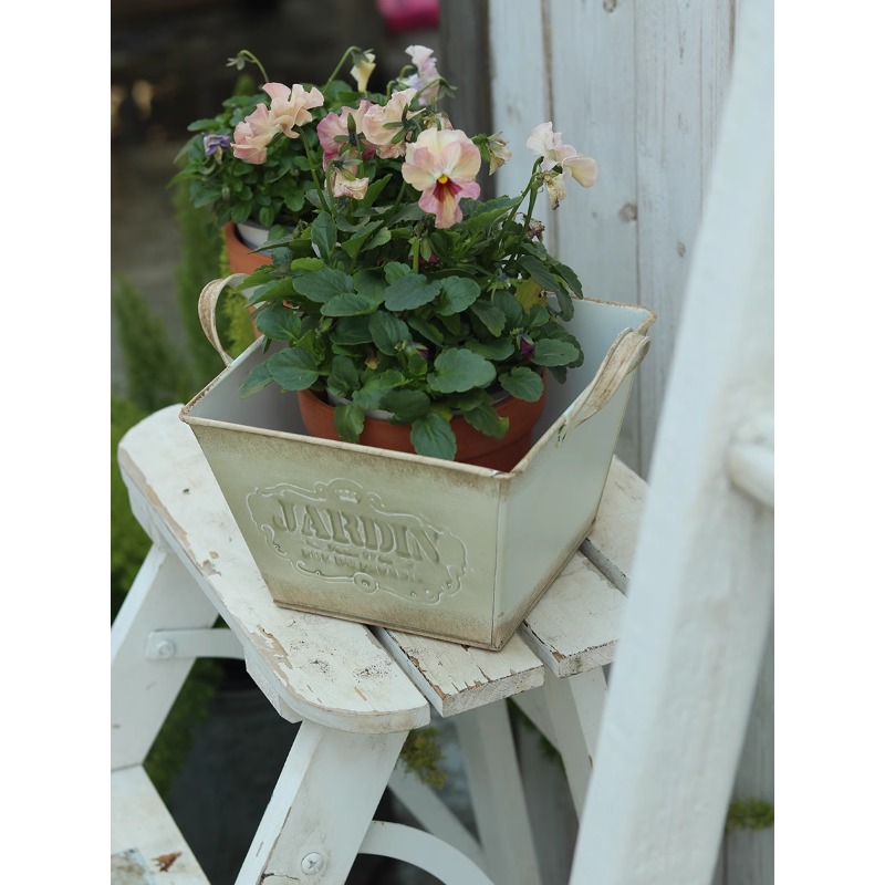 Vintage pastoral tin English b - Gardening Tools In English 评论和价格