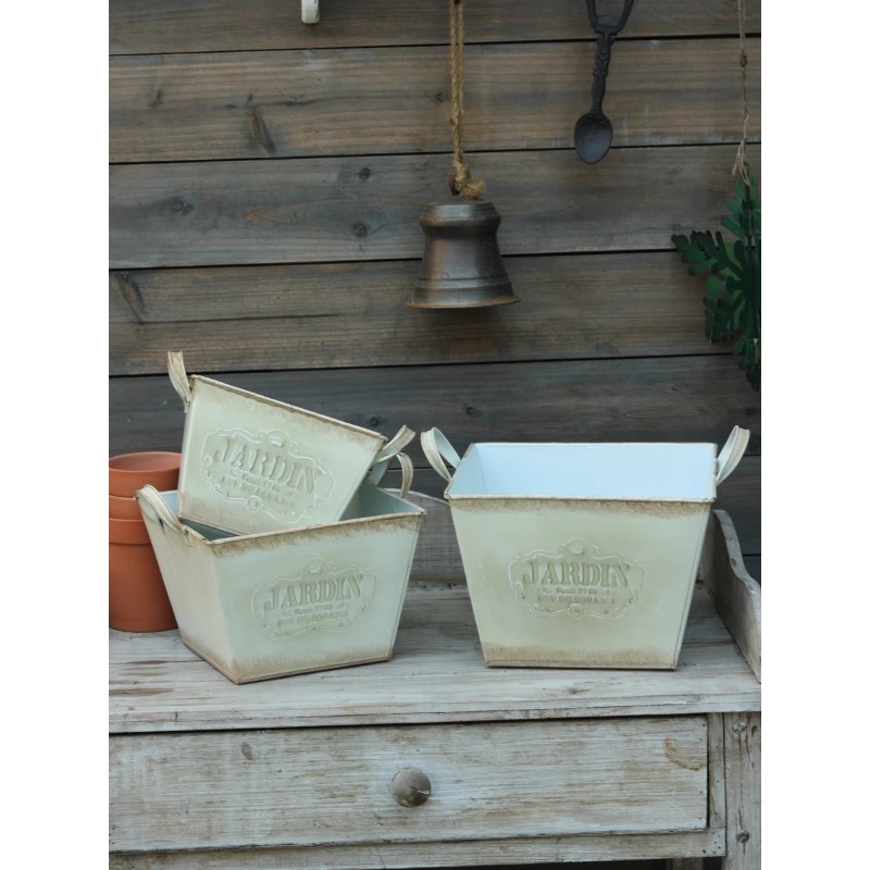 Vintage pastoral tin English b - Gardening Tools In English 评论和价格
