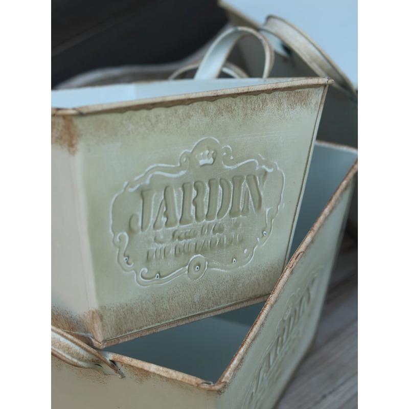 Vintage pastoral tin English b - Gardening Tools In English 评论和价格