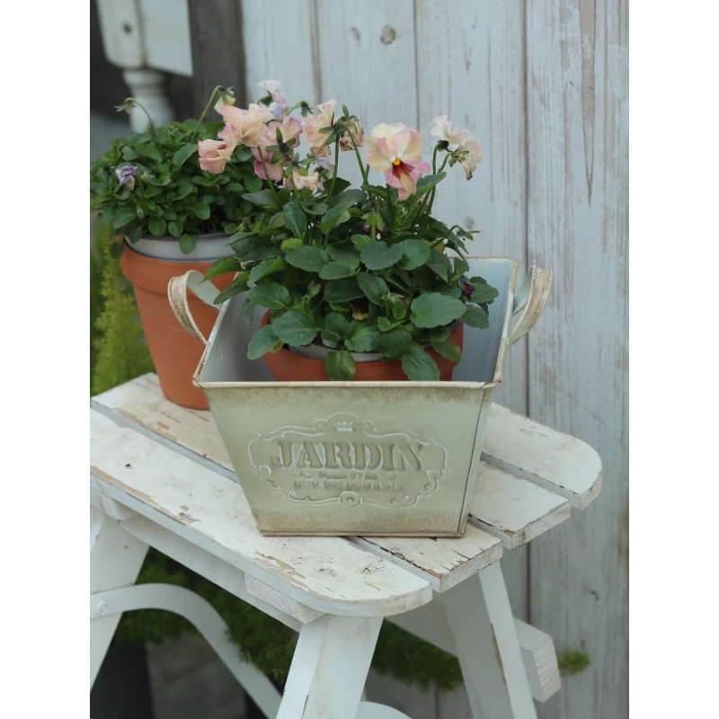 Vintage pastoral tin English b - Gardening Tools In English 评论和价格
