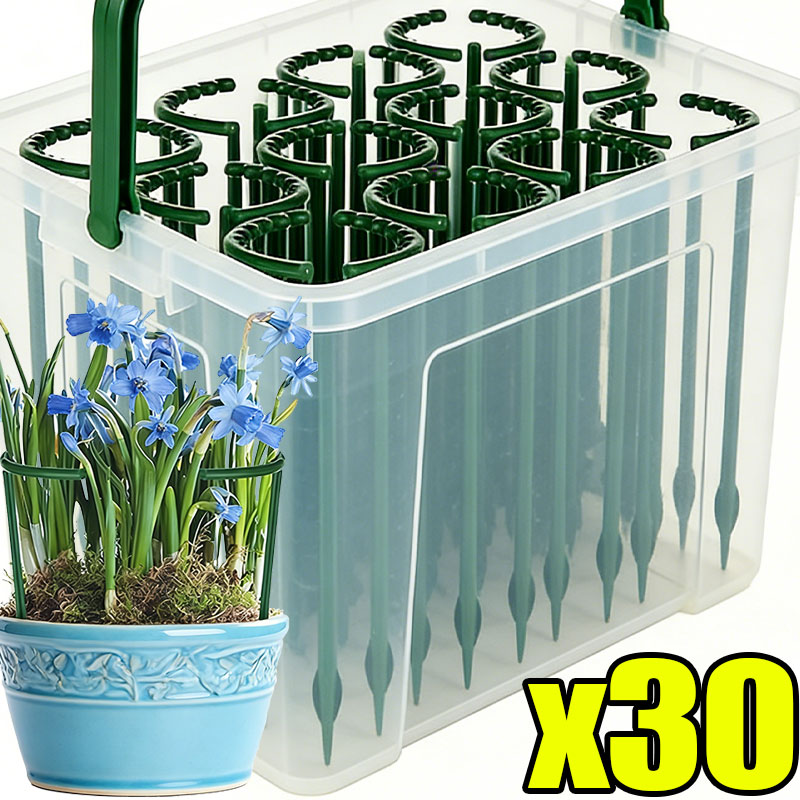 30-1PCS Plastic Plant Support  - Gardening Tools Range 评论和价格