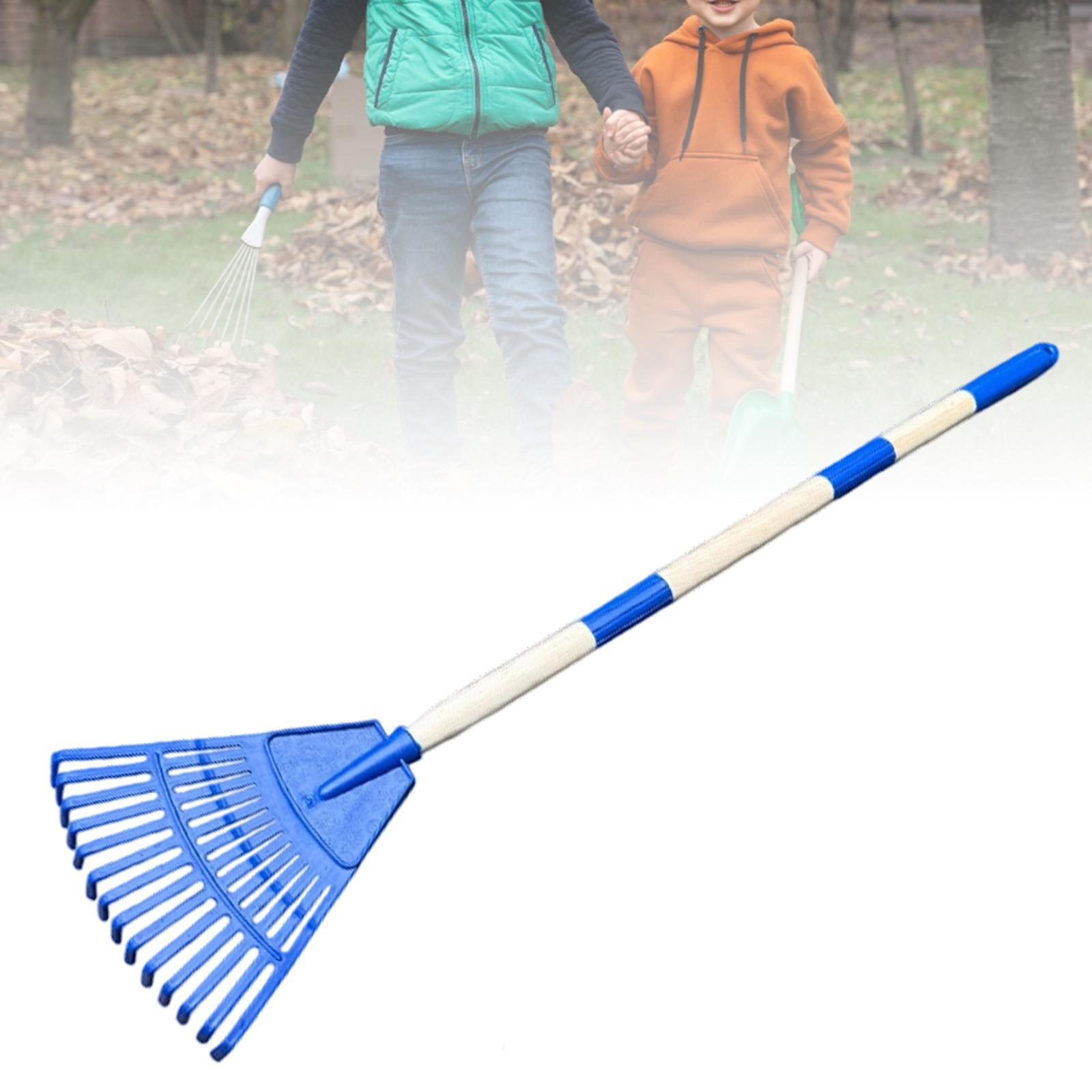 Small Leaf Rake 3 Sections Ste - Gardening Tools For 10 Year Olds 评论和价格