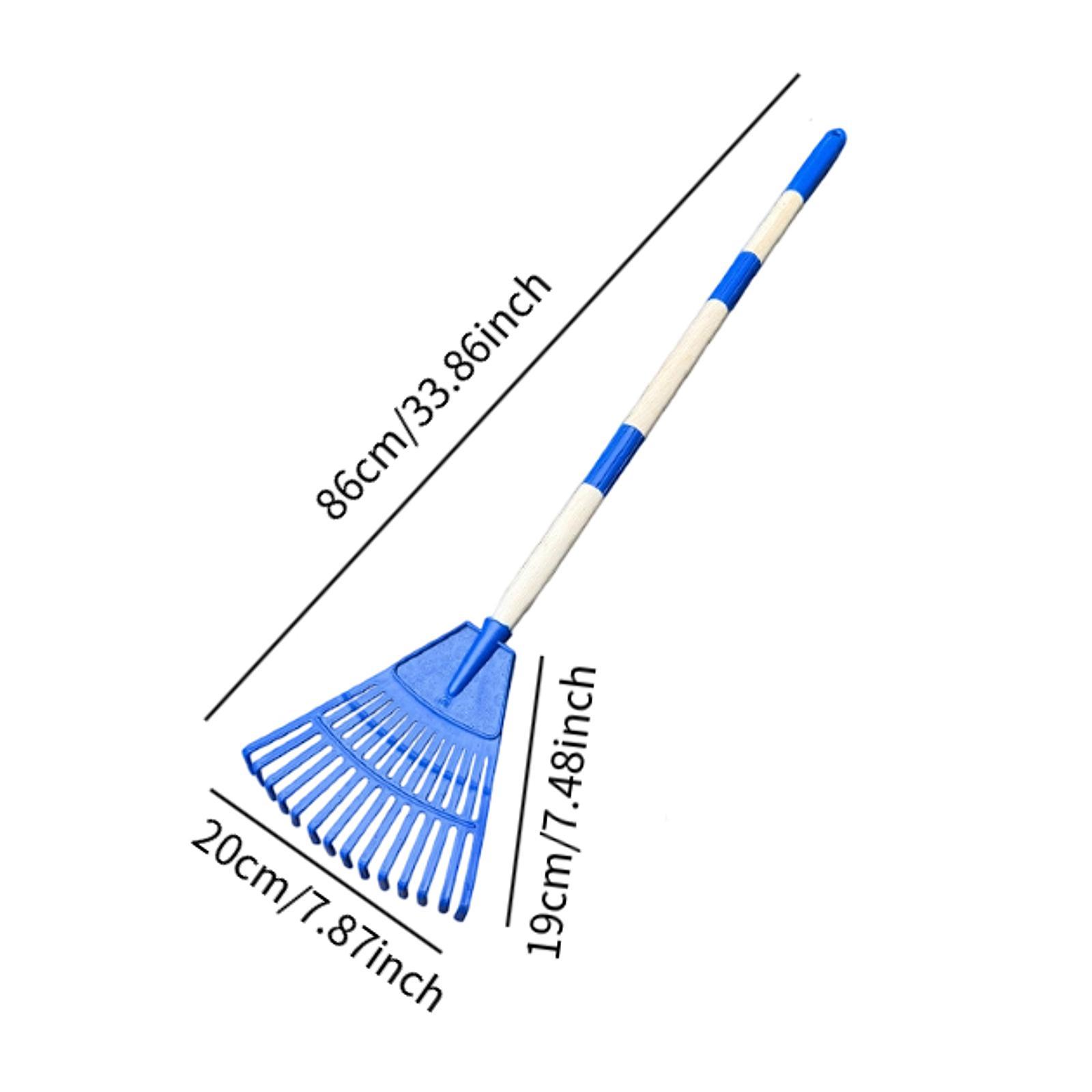 Small Leaf Rake 3 Sections Ste - Gardening Tools For 10 Year Olds 评论和价格
