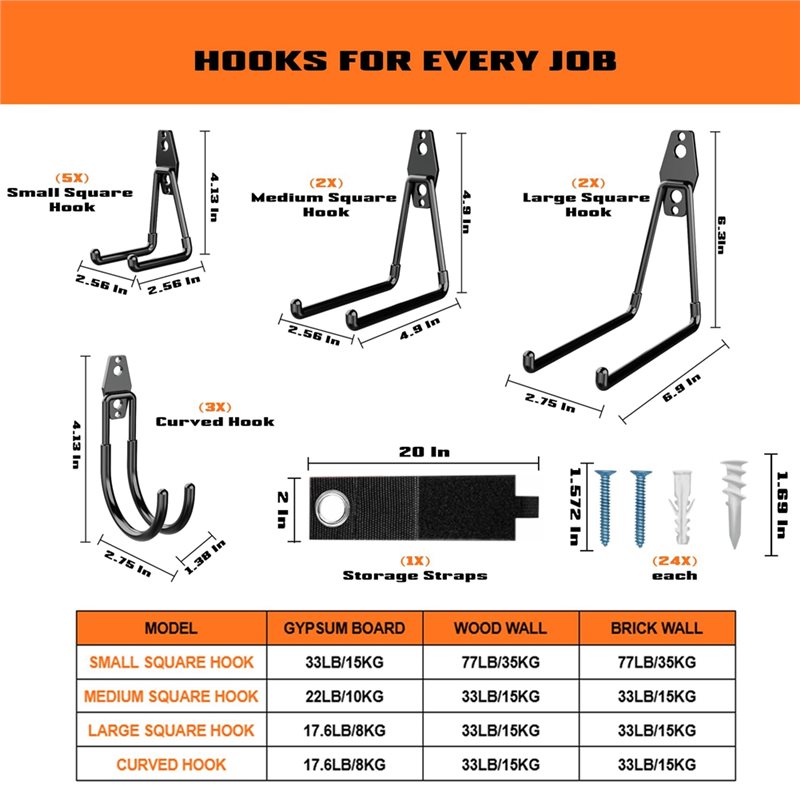 【Big deal】Multi-Sized Wall-Mou - Gardening Tools Deals 评论和价格
