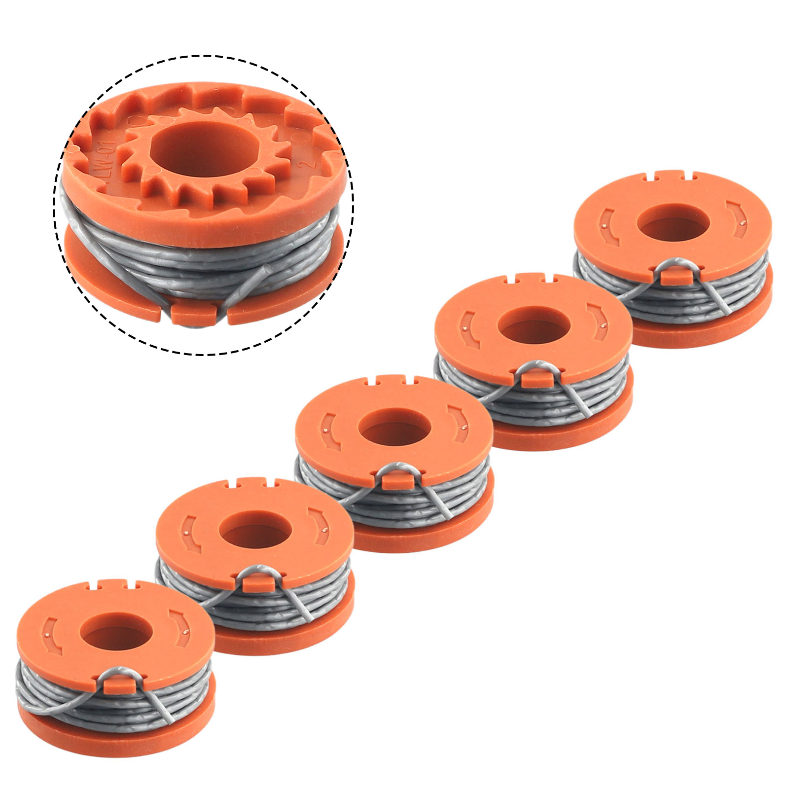 5 Pack Trimmer Spool and Line  - Gardening Tools Argos 评论和价格