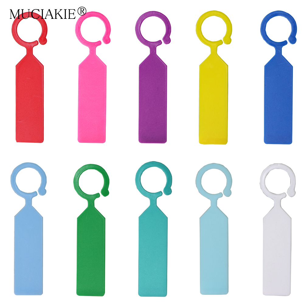 MUCIAKIE 50PCS Ring Plastic Ha - Garden Label Marker 评论和价格
