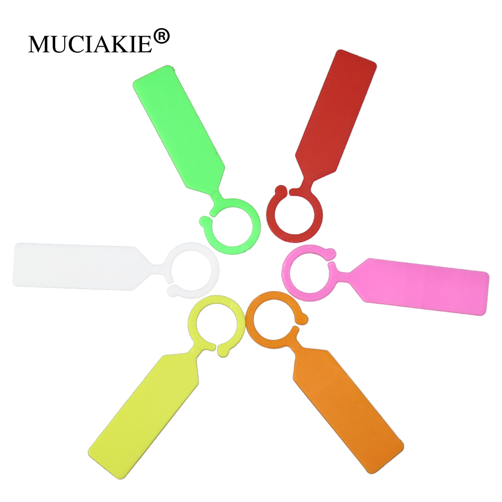 MUCIAKIE 50PCS Ring Plastic Ha - Garden Label Marker 评论和价格