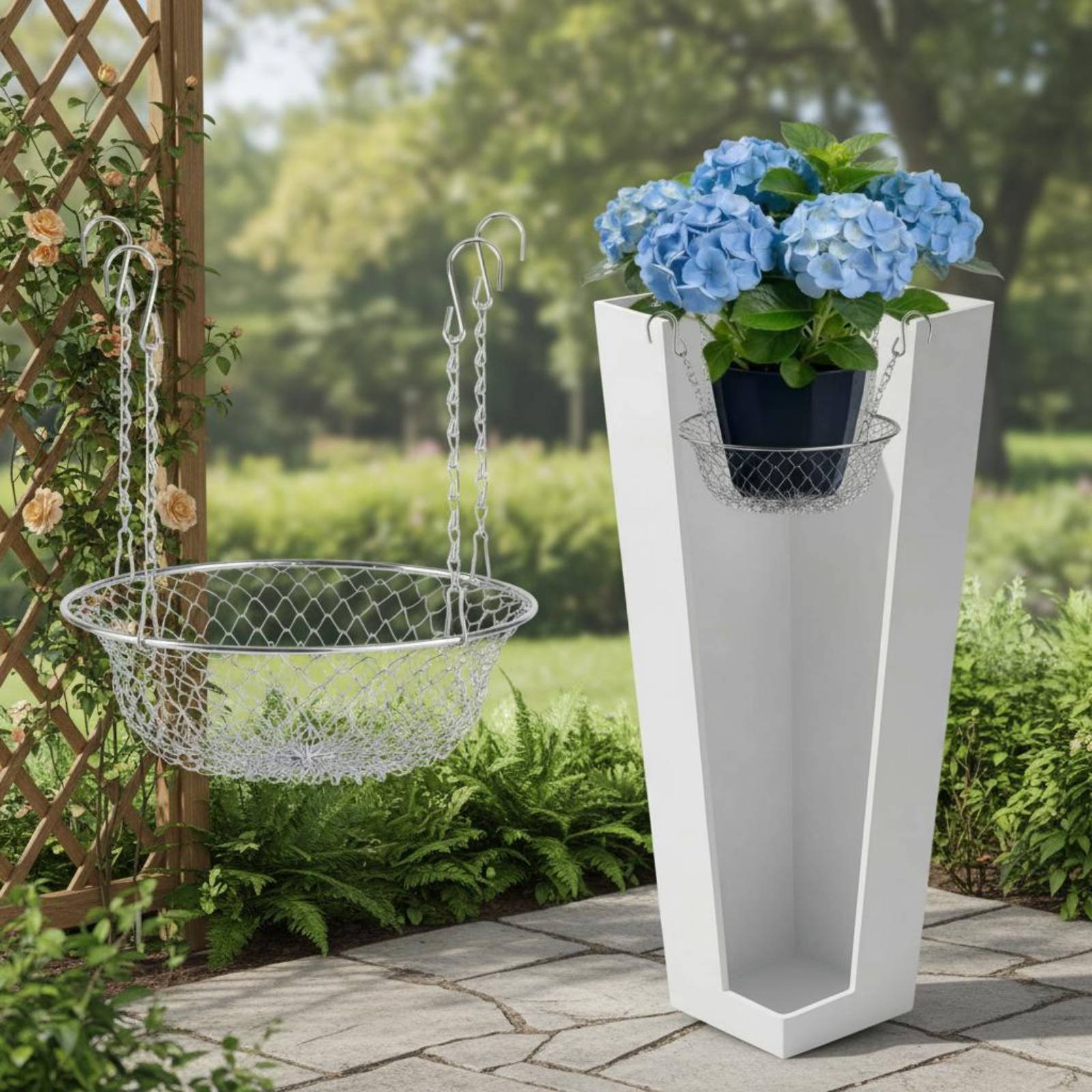 Adjustable Planter Liner Long- - Hanging Planter Basket 评论和价格